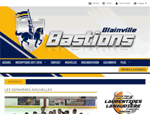 Tablet Screenshot of bastionsblainville.com